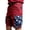 t-Wine, variant on ibiyuan Cargo Shorts for Men Multi Pockets 250th Anniversary 4th July 1776-2026 Shorts Casual Men's Shorts