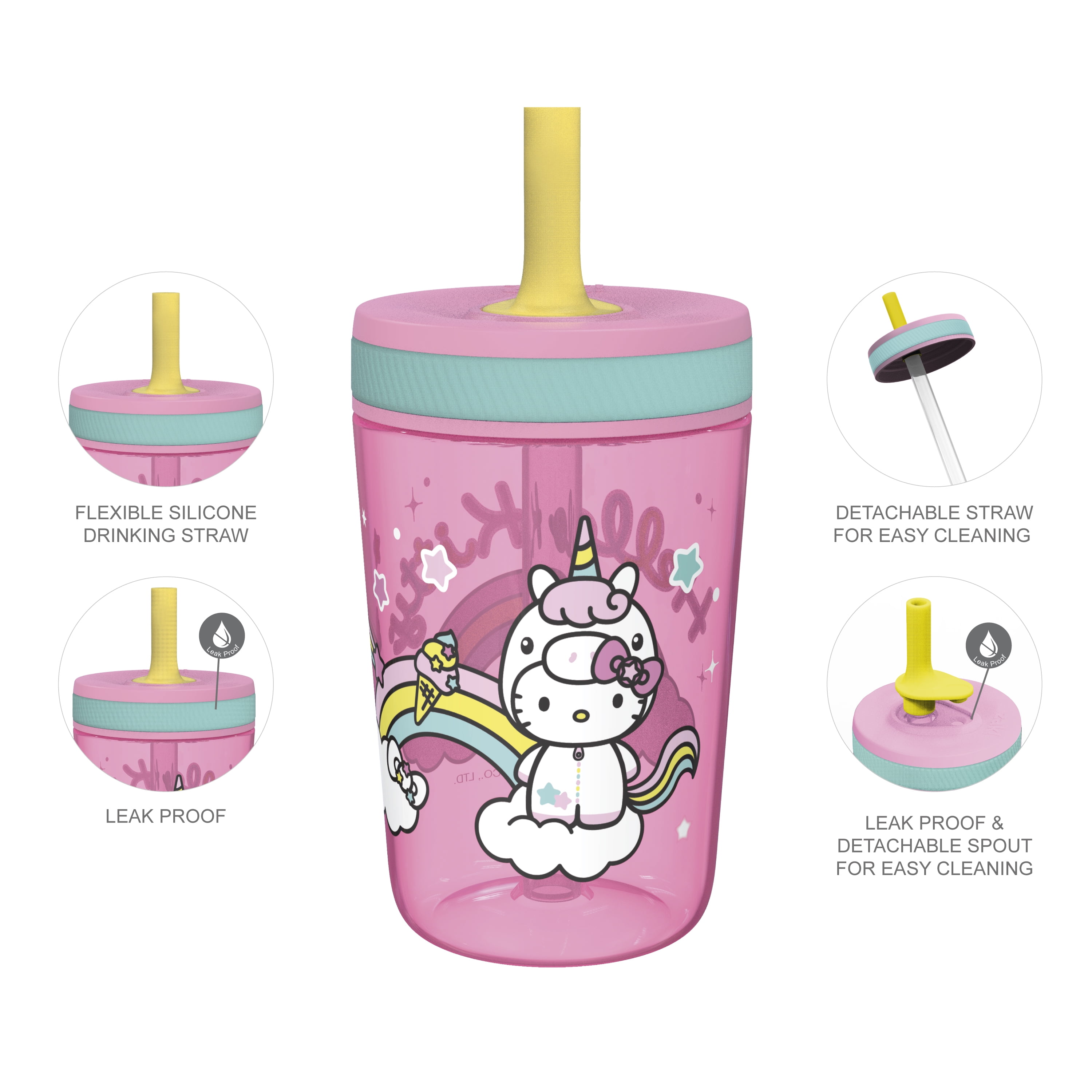 Taiwan Disney Collaboration - Oolab Disney Retro Series - Ceramic Easy  Clean Straw Cup Silicone Straw Cap - 4 Styles