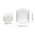 thumbnail image 2 of REGALWOVEN Twist Bottle Caps, Squeeze Flip Bottle Cap Replacement Caps for DIY Projects and Crafts Clear 24mm, 2 of 6