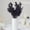 Black, variant on 4pcs Flowers All Over The Sky Silk Flower Dried Bouquets Wedding Restaurant Decoration Party Wedding New Year Flower Garland for Weddings Flowers under $14 Rose Heads Flowers And Vase Wedding Flowers