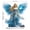 Blue, variant on Camnix Butterfly Fairy Figurines, Angel Girl Butterfly Fairy Statues, Creative 2D Flat Angel Girl with Butterfly and Mushroom Desktop Ornament Figurines for Home Ornament Decor
