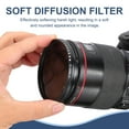 thumbnail image 6 of Uxcell 72mm Mist Filter, Soft Diffusion Filter Fog Effect Camera Lens Filter Slim Optical Glass with Lens Cap, Black, 6 of 7