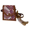 thumbnail image 4 of AMLESO Sac Bandoulière pour Femmes Sangle Réglable Sac à Broderie Portable Élégant Cuir PU Rouge, 4 of 8