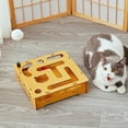 thumbnail image 4 of Juguetes interactivos para gatos, tablero para rascar, cartón , ejercicio físico para Juguete de mesa Zulema Juguetes interactivos para gatos, 4 of 8