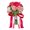 A, variant on Lynono Co.,Ltd Elegant Artificial Rose Bouquets With Phalaenopsis Realistic Flower For Wedding Photography And Party Decorations