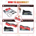 thumbnail image 4 of Luniquz Fingerboard Ramps, Finger Skateboard Cool Toys With Mini Skateboards For Fingers, Fingerboard Ramps Set Buildable Ramp For Finger Board Training, 4 of 4