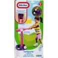 Little Tikes TotSports Toy TBall Set with Bat and 2 Balls, Backyard Toy Sports Play Set, Pink