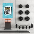 thumbnail image 4 of EzPosterPrints - Gym Inspiration Motivation Quotes - Poster Printing - Inspirational Motivational Wall Art Print for Home Office Decor - Push Yourself - 32X48 inches, 4 of 6