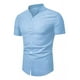 thumbnail image 4 of Camisa Hombre Manga Corta Corte Pegado Strech Cuello Mao G, 4 of 5