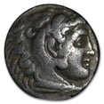 thumbnail image 1 of Macedonian Silver Drachm Alexander III (336-300 BC) VF-XF, 1 of 5