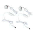 thumbnail image 1 of Dimmable Mini Spotlight, Mini LED Spot Light, 2PCS 5V Stepless Brightness Dimming Picture Lights Wardrobe Lighting with 6.6ft Cable for Display Cabinets, Showcase, Showroom, 1 of 7
