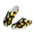 thumbnail image 2 of Goofa Gnomes With Sunflowers Print Womens Mens Cotton Lightweight House Slippers , Washable Home Slippers,Indoor Comfy Bedroom Cozy Slippers-46/47, 2 of 7