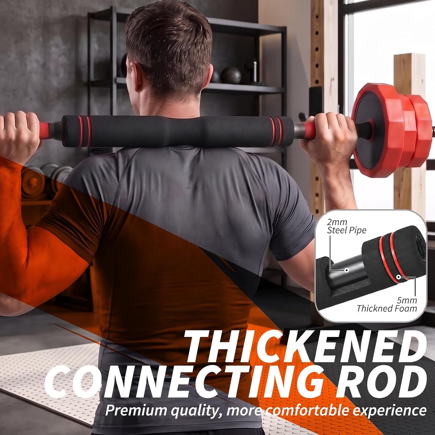 Adjustable Dumbbell Set, 45Lbs Free Weight Set with Connector, 4 in 1 Gym Set Used As Kettlebell, Dumbbell, Home Gym Weight Dumbbells Set