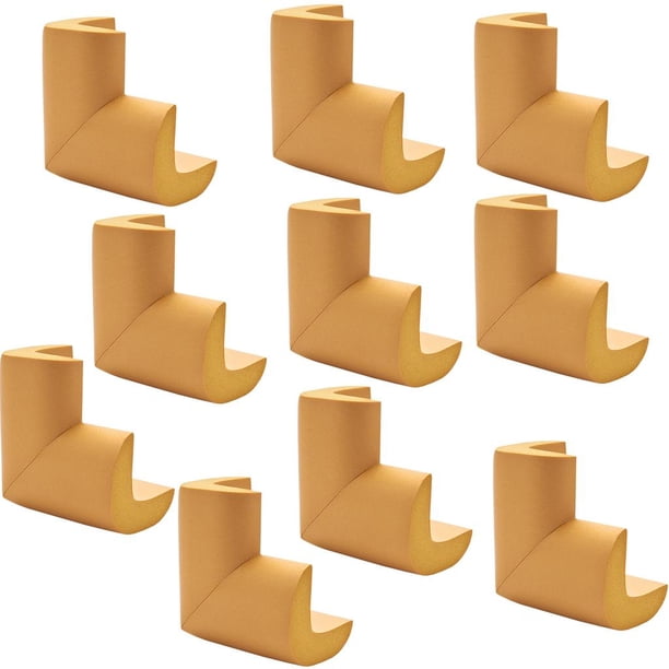 10 Uds., para multiusos, borde de escritorio y de esquina, de bordes afidos, protección de seguridad para Madera perfecl Protectores para esquinas