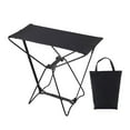 thumbnail image 3 of Taburete Plegable, Silla de Camping Portátil, Muebles de Exterior, Taburete Plegable, Taburete de Camping para Pesca, Viajes, Senderismo, Jardín Negro, 3 of 8