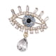 thumbnail image 5 of EeaseMX Broche de aleación con forma de ojo y gota de agua, exquisito broche de solapa de diamante, ramillete, broche para el pecho, joyería, accesorios de vestuario, 5 of 7