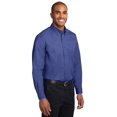 thumbnail image 4 of Port Authority Extended Size Long Sleeve Easy Care Shirt-8XL (Mediterranean Blue), 4 of 6