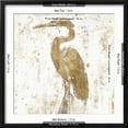 thumbnail image 5 of Art.com Gilded Heron II Art Print by Jennifer Goldberger, Black Frame Wall Art, 21" x 21", 5 of 5