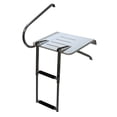 thumbnail image 2 of Pactrade Marine Boat Universal Swim Over Platform Mount Telescopic Ladder, 2 Step in/Outboard One Rail, 2 of 3