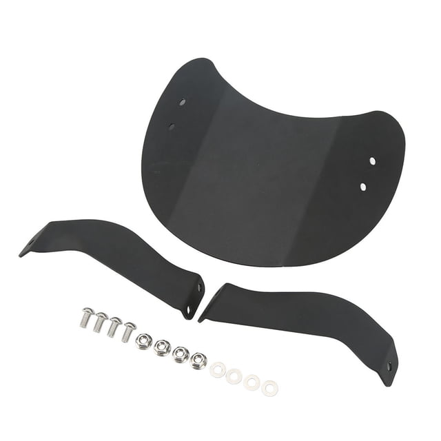 Deflector de viento para faros delanteros, deflectores de flujo de aire de parabrisas de acero inoxidable de repuesto para CMX300 2017-2022