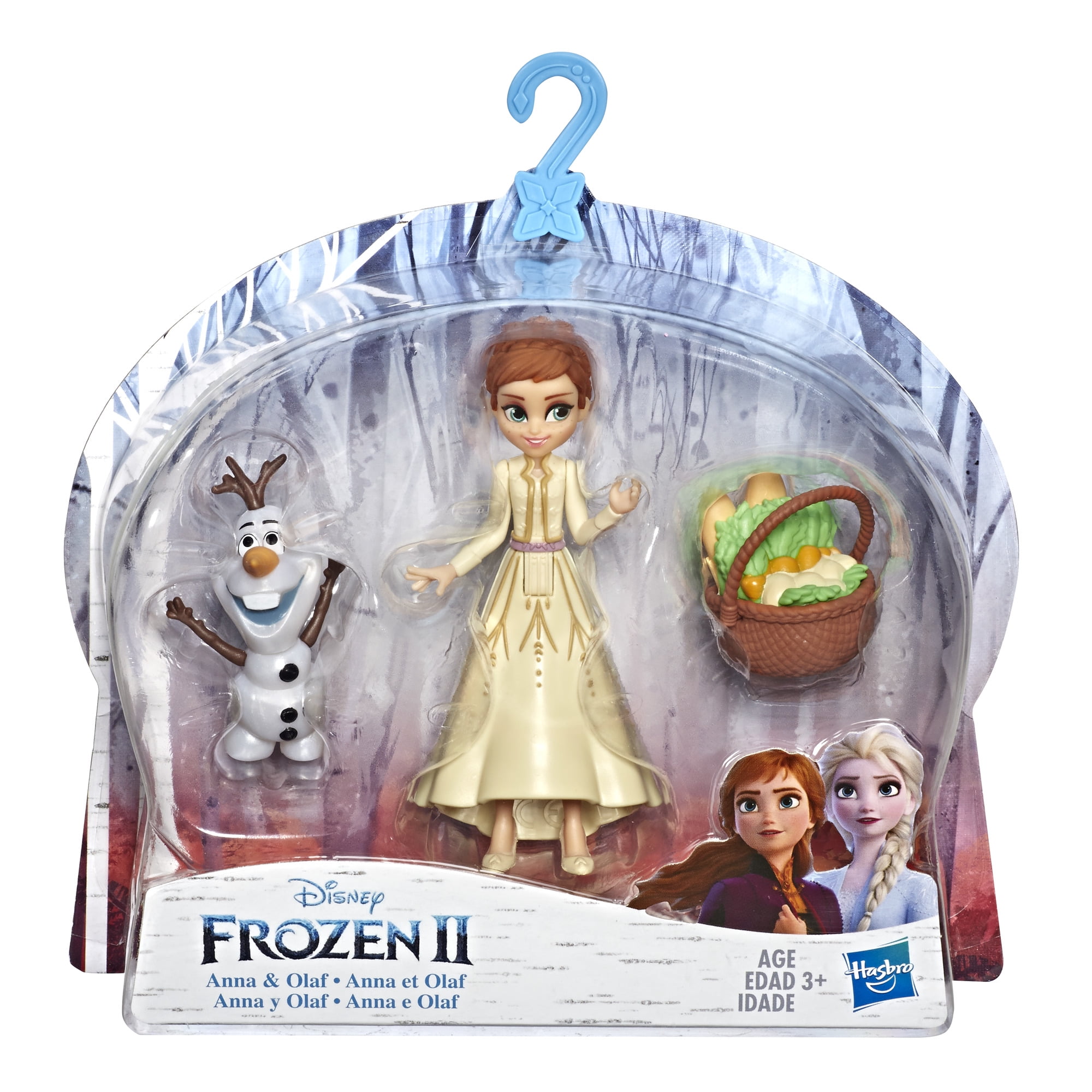 Frozen 2 - Kit Mini Bonecas Elsa Anna Olaf Disney - Hasbro E5504