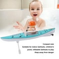 thumbnail image 4 of 2,4G Barco De Kayak RC, Bote De Kayak RC Transparente De Alta Velocidad Con Una Estructura De Paleta Antropomórfica única Para El Juego Interior Y Al Aire., 4 of 7