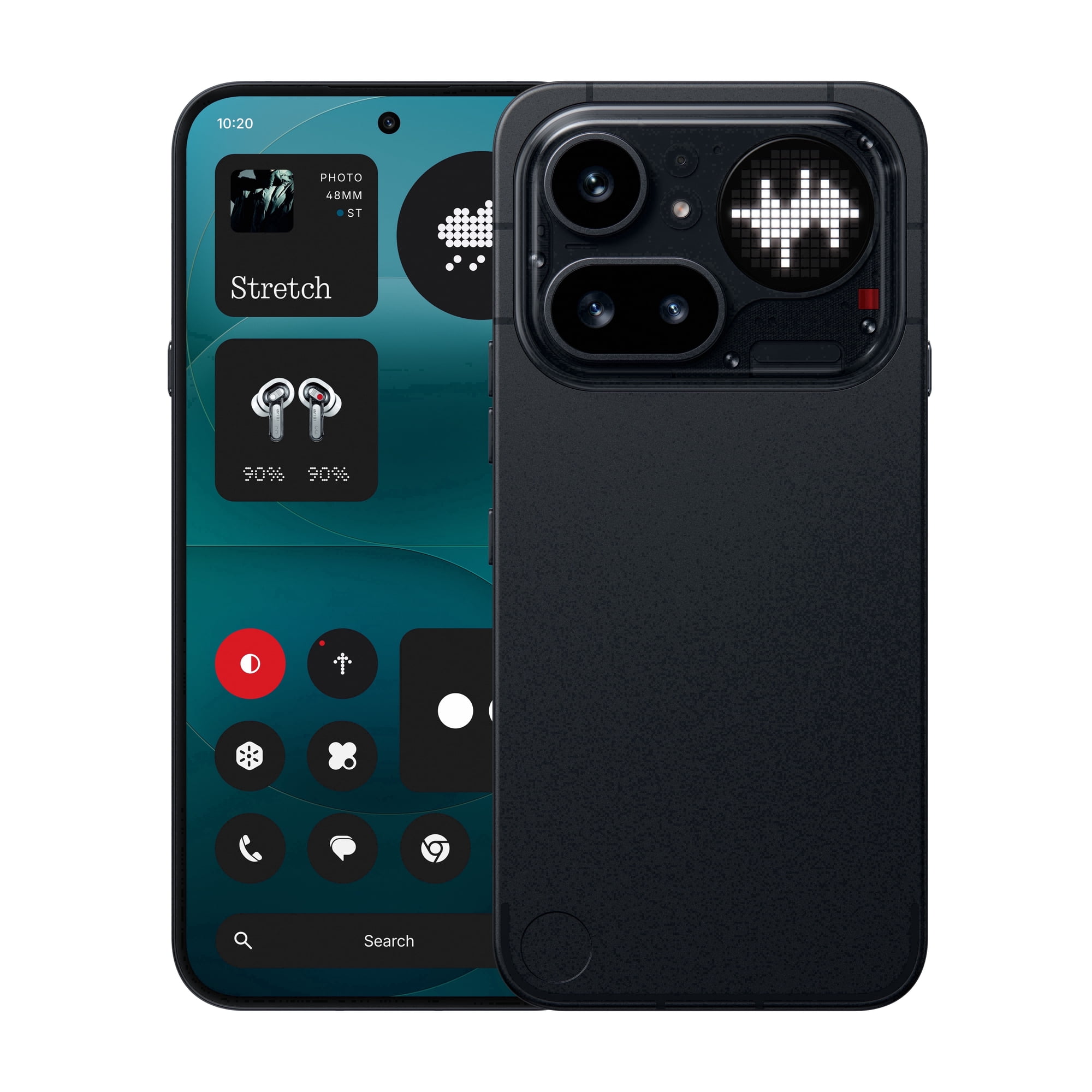 Nothing Phone (4a) Pro Cell Phone 2026 New, Unlocked Android 16 Smartphone, Triple-Lens Camera, AI Photo Edits, 6.83" 144Hz AMOLED Display, 5080mAh Battery, Dual-SIM Glyph Matrix (Black, 8+128GB)