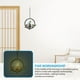 thumbnail image 2 of Lámpara De Campanas De Viento De Loro Solar Con Luz Amarilla Cálida Para Jardín De Patio Interior Advancent HA027700-02, 2 of 7