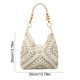 thumbnail image 3 of CaiYueKe Woven Tote Bag Large Capacity Shoulder Bag Casual Handbag for Women Multifunctional Commuting Bag Beach Tote Bag for Work Travel Shopping Stylish Storage Bag, 3 of 7