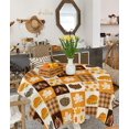 thumbnail image 1 of Nappe Imperméable d'Automne pour l'Action de Grâce Ferme Carrée Lavable 60x60 Po, 1 of 3