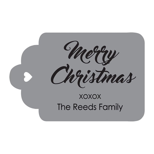 100 PCS Custom Made Hang Paper Tags Personalized Celebrating Merry Christmas Gift Tags