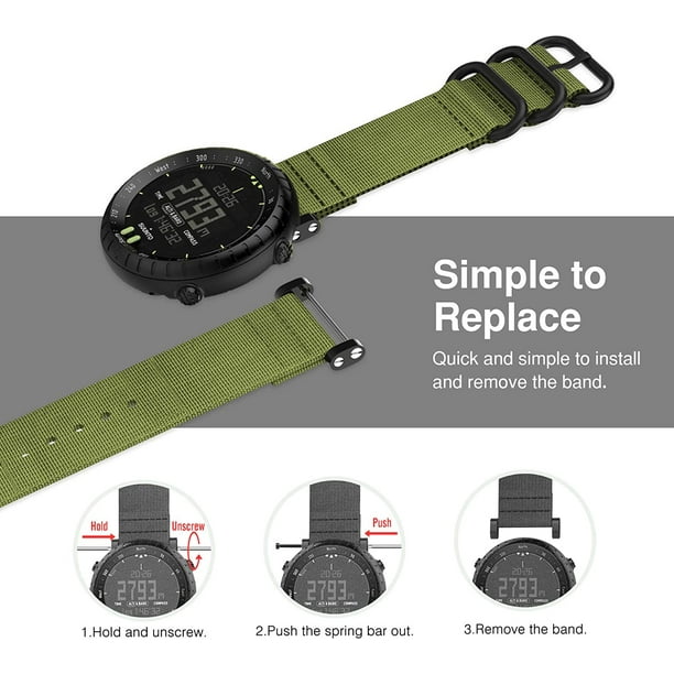 Suunto core nylon discount strap