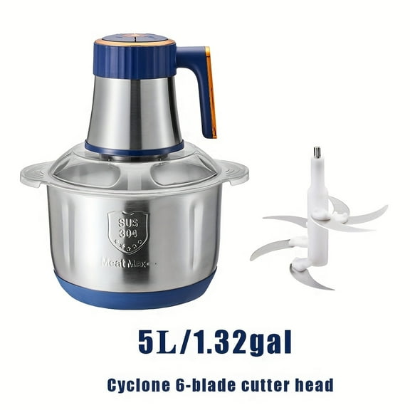 Stainless Steel Electric Meat Grinder for Household And Commercial Restaurants, Vegetable Grinder
