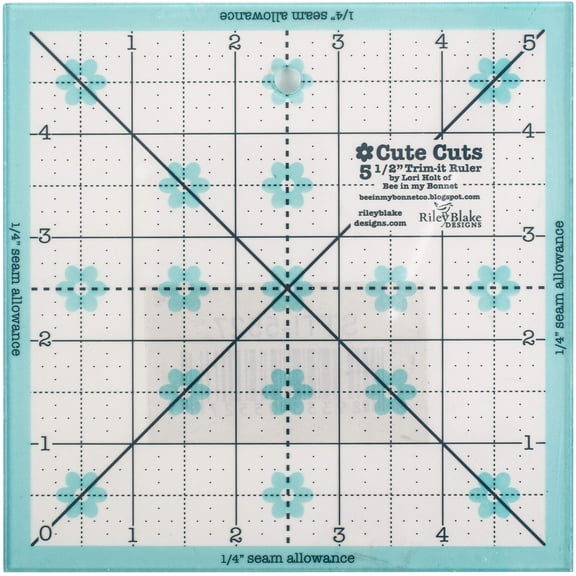 Trim It Ruler Square 5-1/2in x 5-1/2in