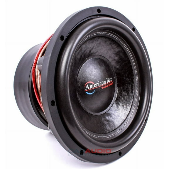 American Bass HD12D1 12" HD Series 4000 Watts Max Power Dual 1 Ohm Subwoofer