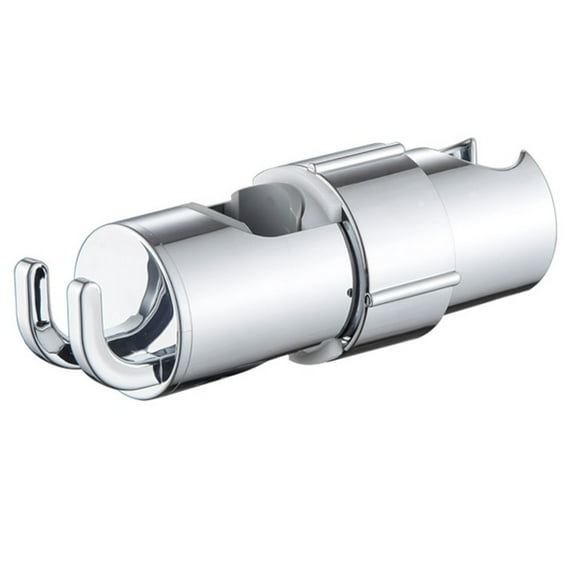 Lierteer Adjustable Shower Head Holder With 2 Hooks Rotatable Handheld Shower Head Bracket For 16-27mm Slide Rod Bathroom Accessories