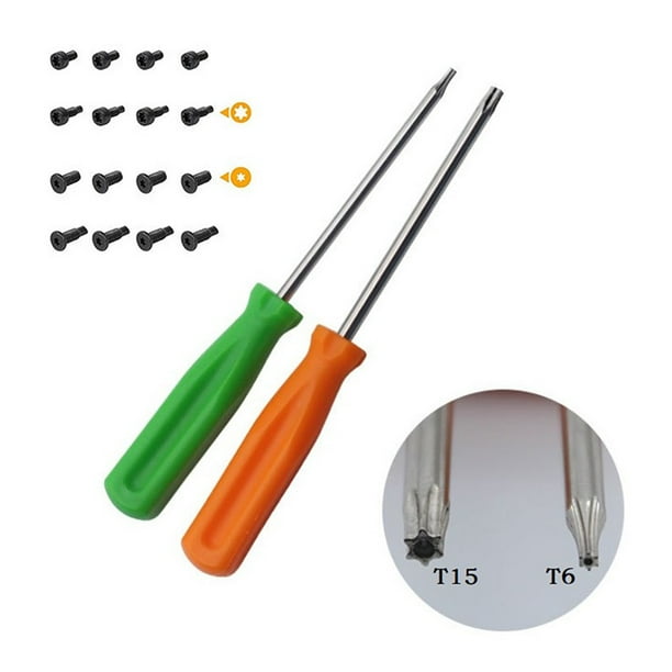 16 Pcs Security Screws Ring Doorbell Magnetic Torx Screwdriver T6