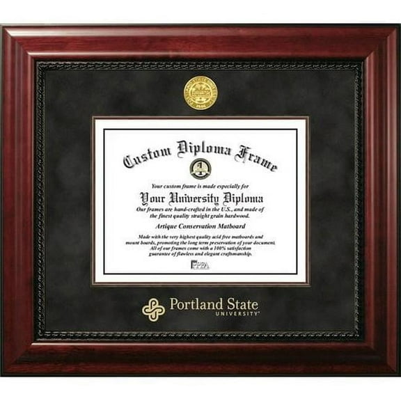 Portland State University 10w x 8h Executive Diploma Frame