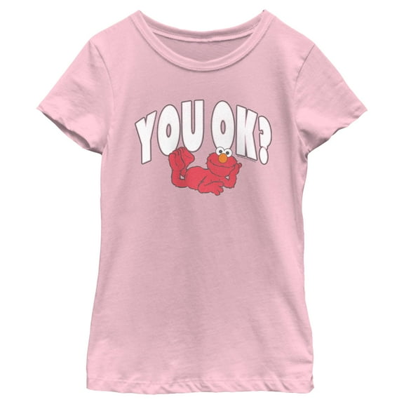 Girl's Sesame Street Elmo You Ok? Graphic T-Shirt