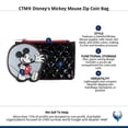 thumbnail image 4 of CTM Disney's Mickey Mouse Zip Coin Bag, 4 of 4