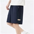 thumbnail image 4 of KICILVS Boys Quick Dry Shorts for Outdoor Sports Drawstring Summer Shorts with Zipper Pocket Lightweight Active Wear 7-19 Years, 4 of 7