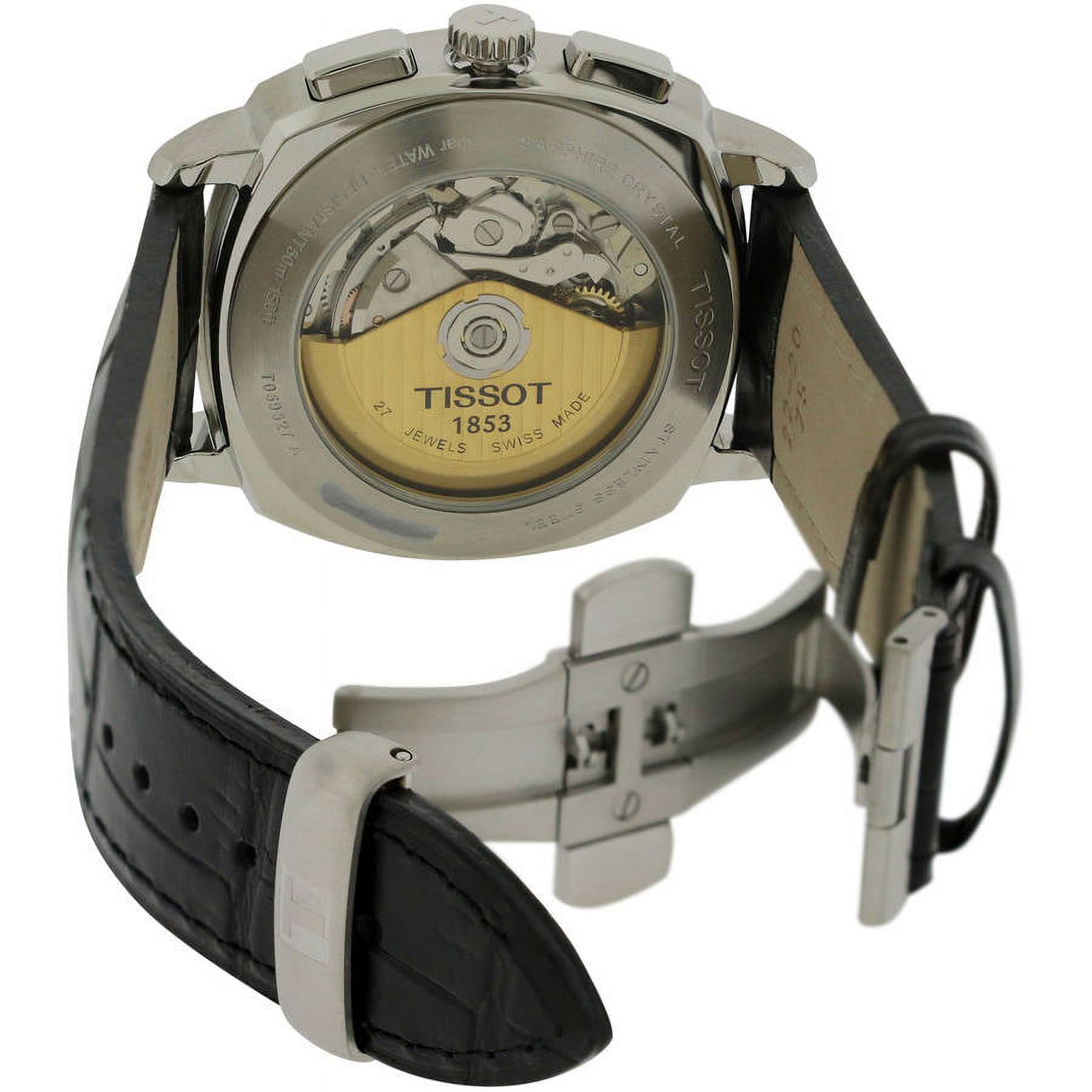 Tissot T Lord Automatic Chronograph Leather Men s Watch