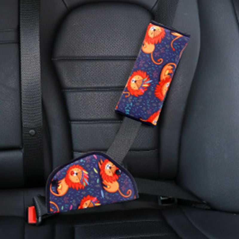Holder Anti-Neck Storage Car Baby Safety Seat for 0-6 Years Old Baby Child Seat Belt Adjuster 