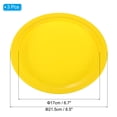 thumbnail image 2 of Flying Disc 8 Inch 160 Gram Sport Training Disk with Storage Bag, Yellow 3 Pack, 2 of 6