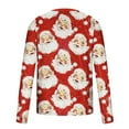 thumbnail image 5 of Aoochasliy Christmas Mens Sweatshirt Casual Loose Printing Pullover Tops Christmas Gifts, 5 of 5