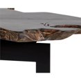 thumbnail image 5 of Sunpan Wyatt 31" Modern Wood End Table with Steel Frame in Brown, 5 of 9