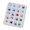 C, variant on Pnellth 20Pcs Nail Ornaments Fade-Resistant Plastic 3D Love Heart Fingernail Decor Nail Art Gadgets Beauty Accessories C
