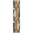 thumbnail image 2 of Oriental Weavers Soleri Wool Blend Area Rug - SOL02 - 3'3" x 5' - in Multi/ Pink - Modern Style, Wool Blend, Entrway, Bedroom Rug, 2 of 5