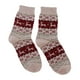 thumbnail image 2 of Calcetines térmicos de alce de mezcla de lana estilo vintage, calcetines tobilleros navideños de invierno Caqui, 2 of 9