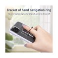 thumbnail image 4 of Multifunction Cell Phone Finger Ring Metal Grip Hook Smartphone Accessories-Black, 4 of 5